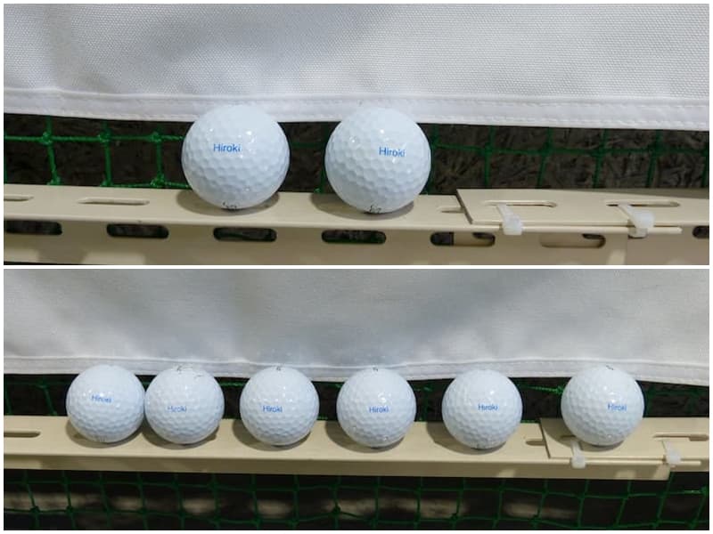 田中裕基君が置いていった、「Hiroki」ボール, TANAKA Hiroki's golf ball in Ocean sougou kikaku